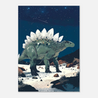 Steposaurus Dinosaur Poster