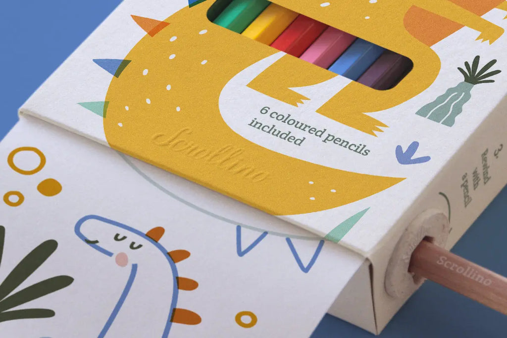 DINO Colouring - Scrollino Scrollino