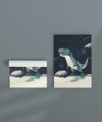 T-Rex Poster – Dinosaur Series Modomi