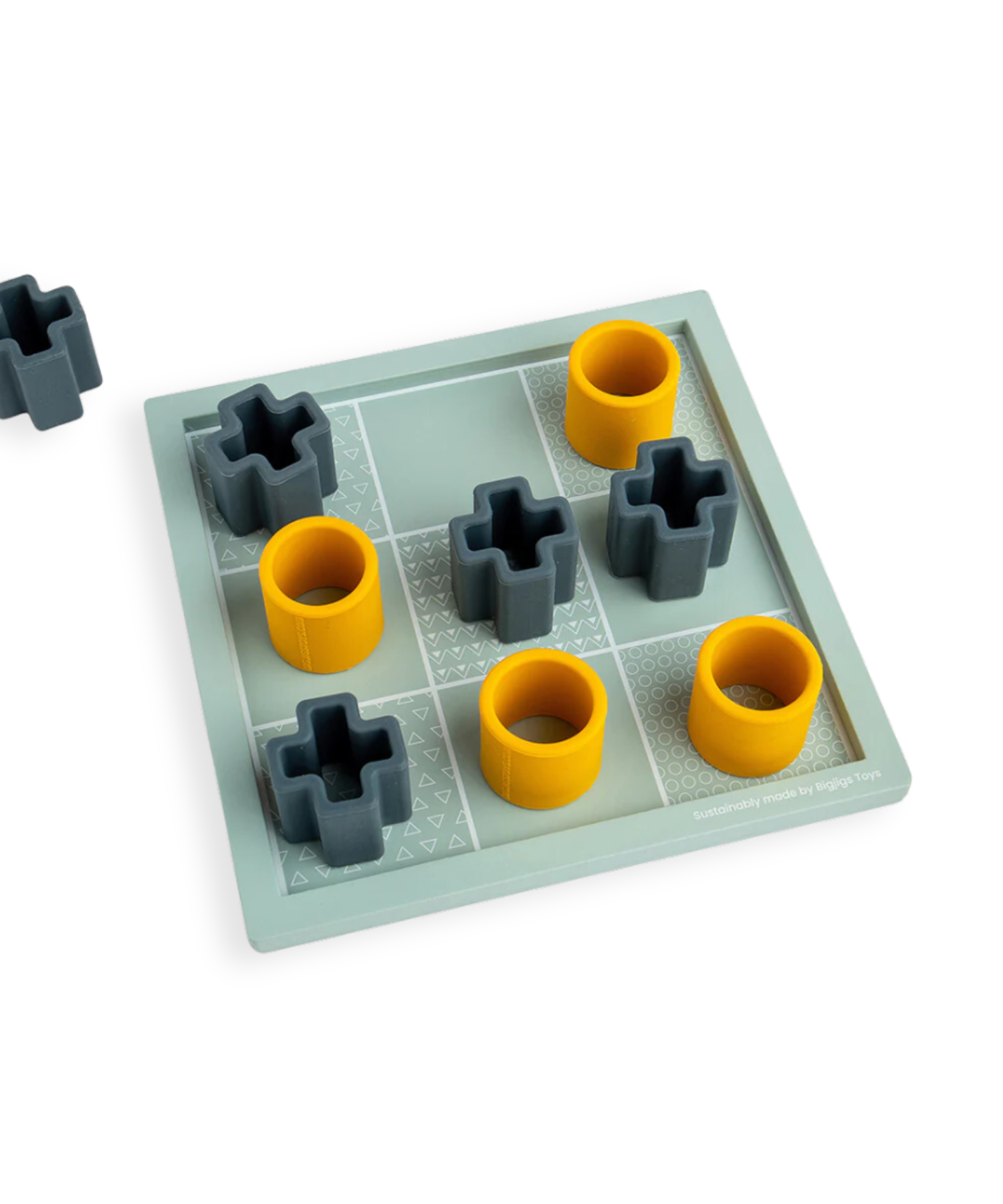 Tic Tac Toe – Wooden Noughts and Crosses Game – FSC certified Bigjigs Toys