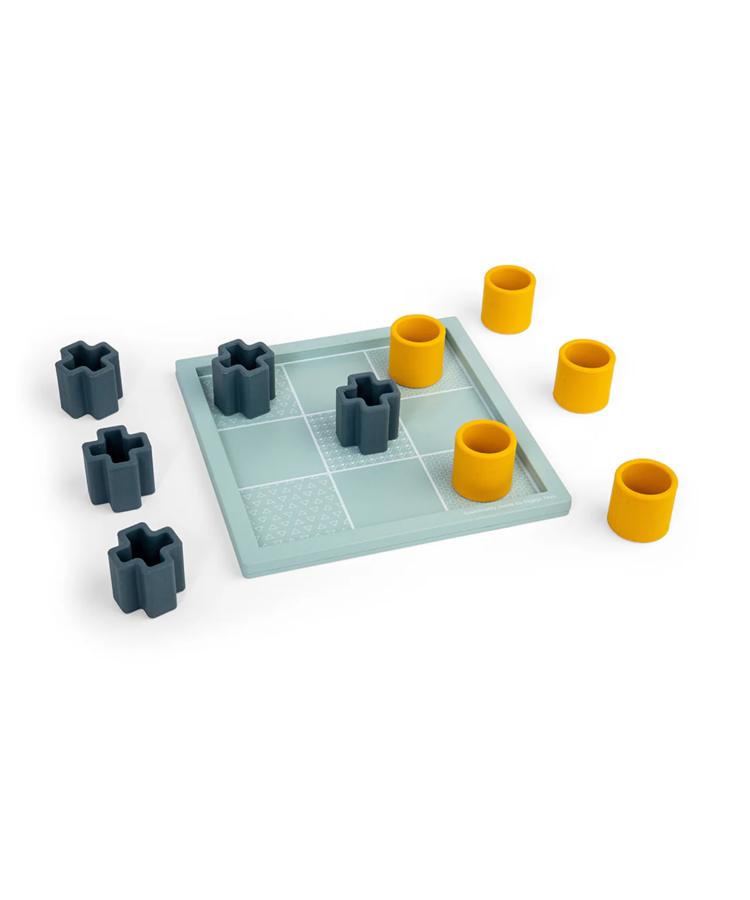 Tic Tac Toe – Wooden Noughts and Crosses Game – FSC certified Bigjigs Toys