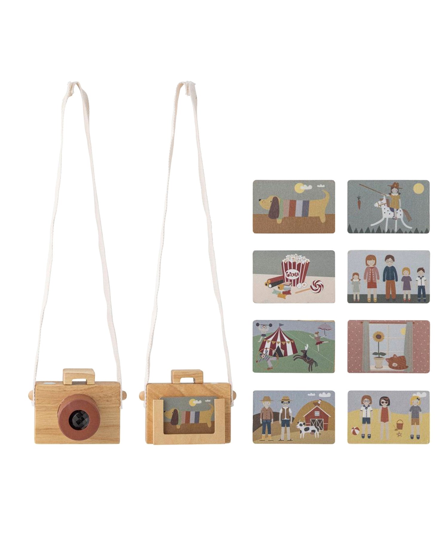 Dalton Toy Photocamera – Nature – FSC® 100% Rubberwood Bloomingville