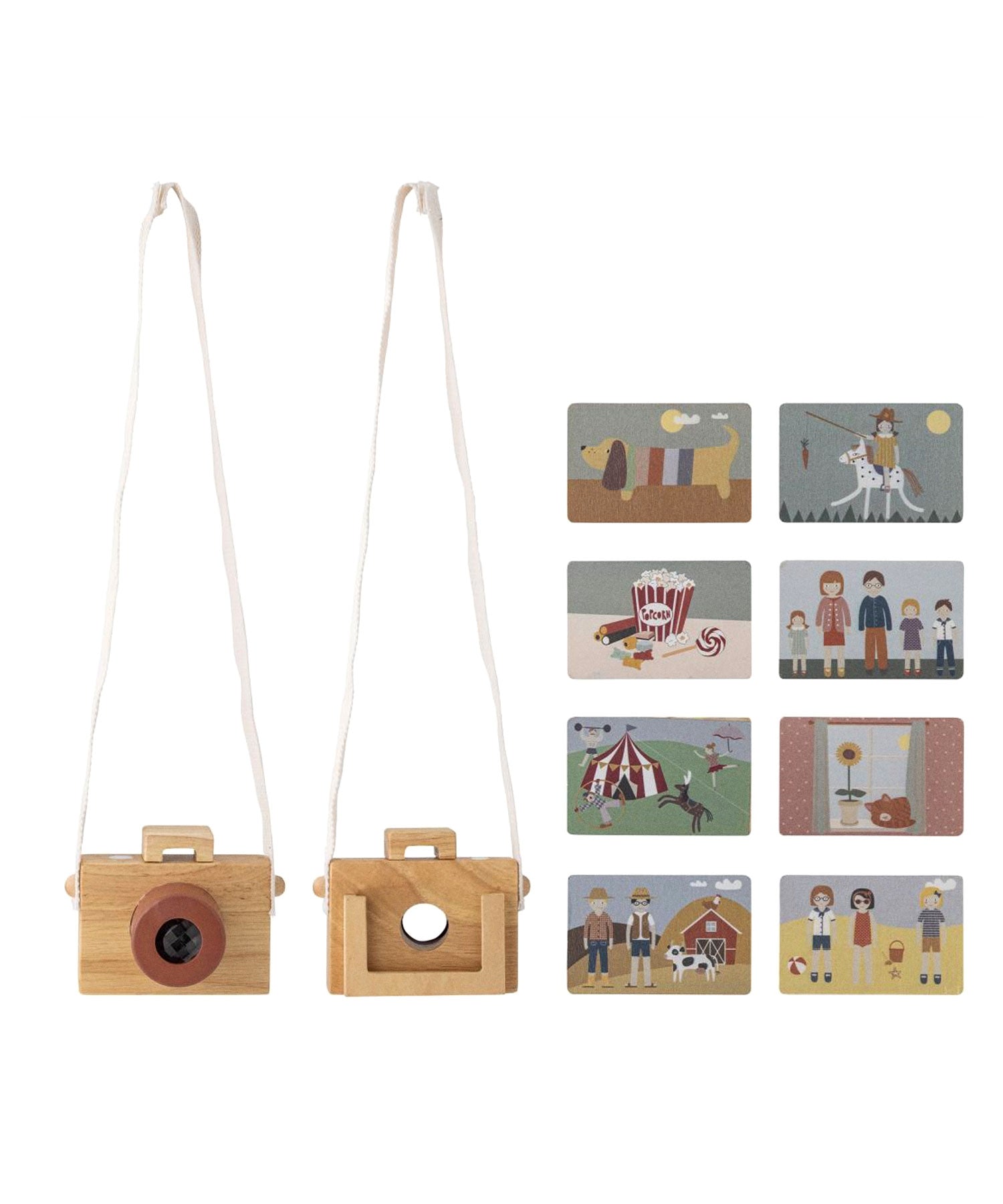 Dalton Toy Photocamera – Nature – FSC® 100% Rubberwood Bloomingville