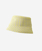 Bucket Hat – Organic Linen Cotton – Vichy Yellow