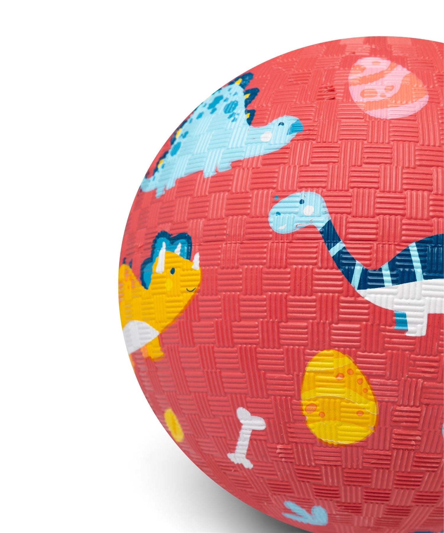 Dinosaur Ball – Natural Rubber - 18 cm Little L Toys