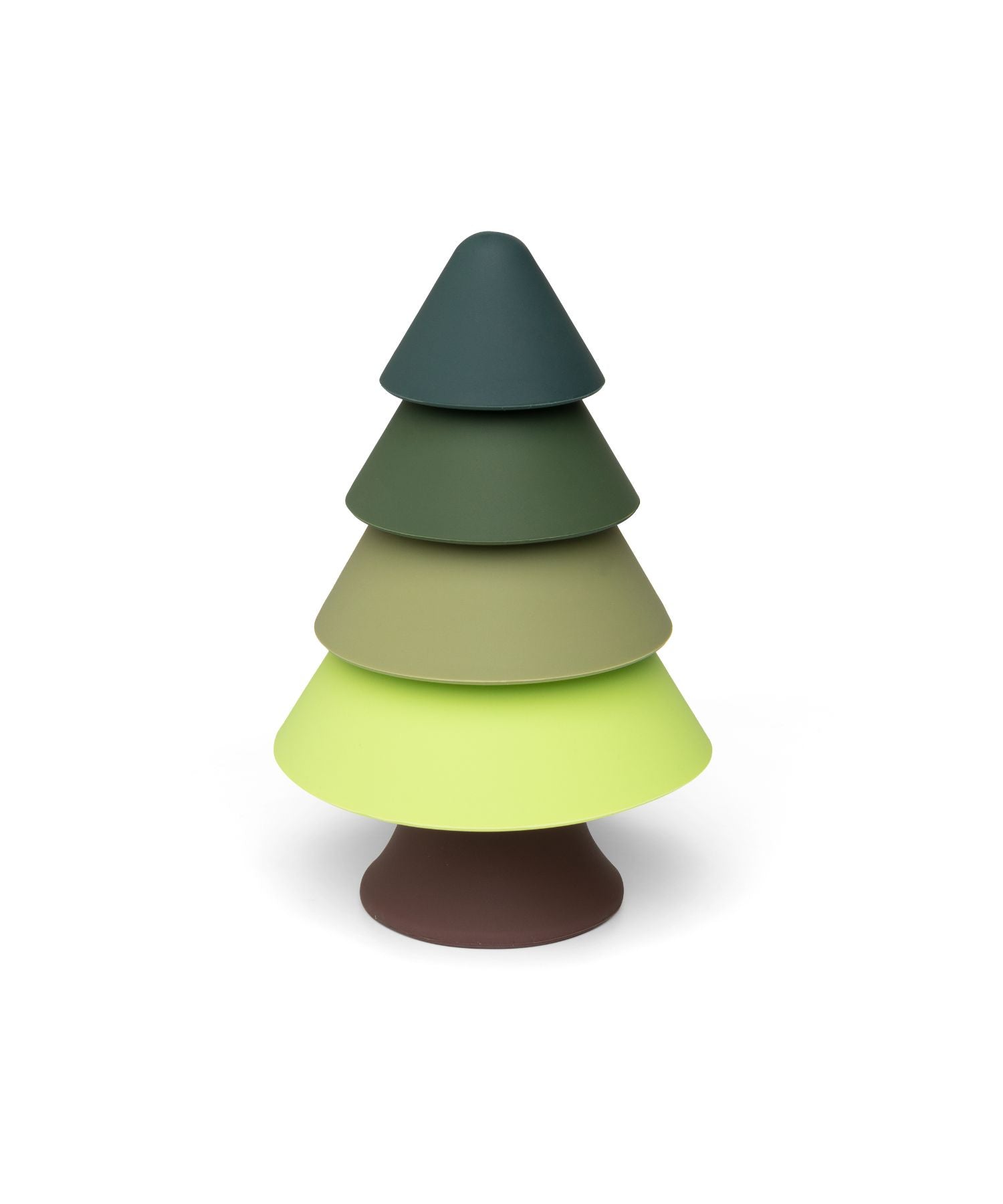 Pine Tree – Stacking Toy – Dark to Light Green Little L Toys