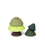 Pine Tree – Stacking Toy – Dark to Light Green Little L Toys