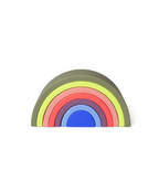 Rainbow Stacker Small – Greens, pinks and blues Little L Toys