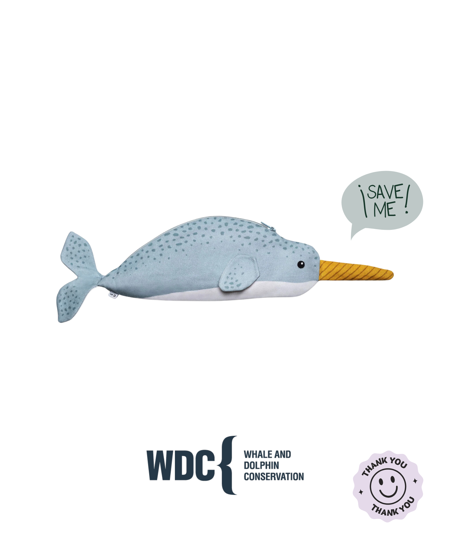 Narwhal Case – 100% Cotton Don Fisher