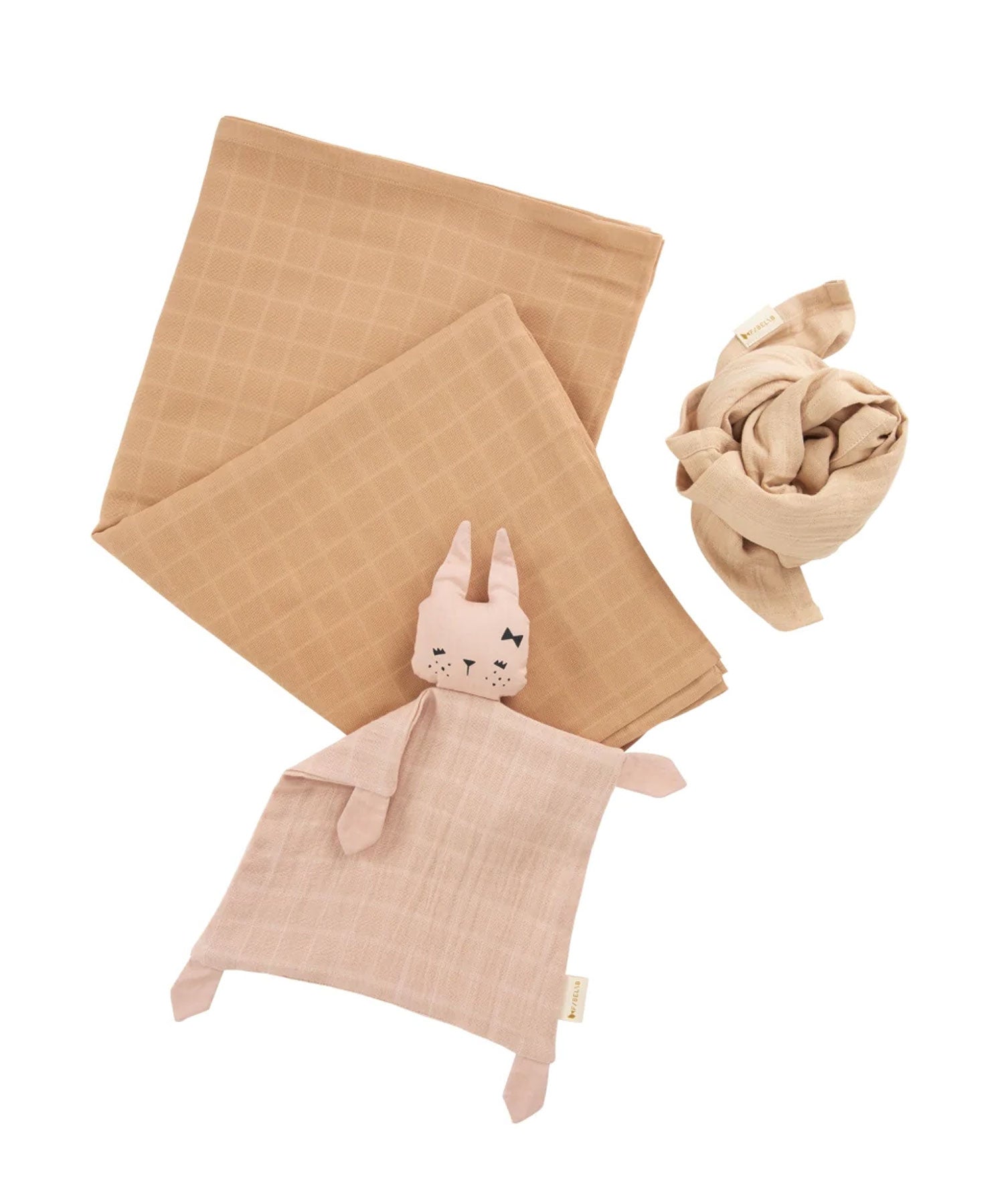 Newborn Baby Gift Box - Wheat Mix Fabelab