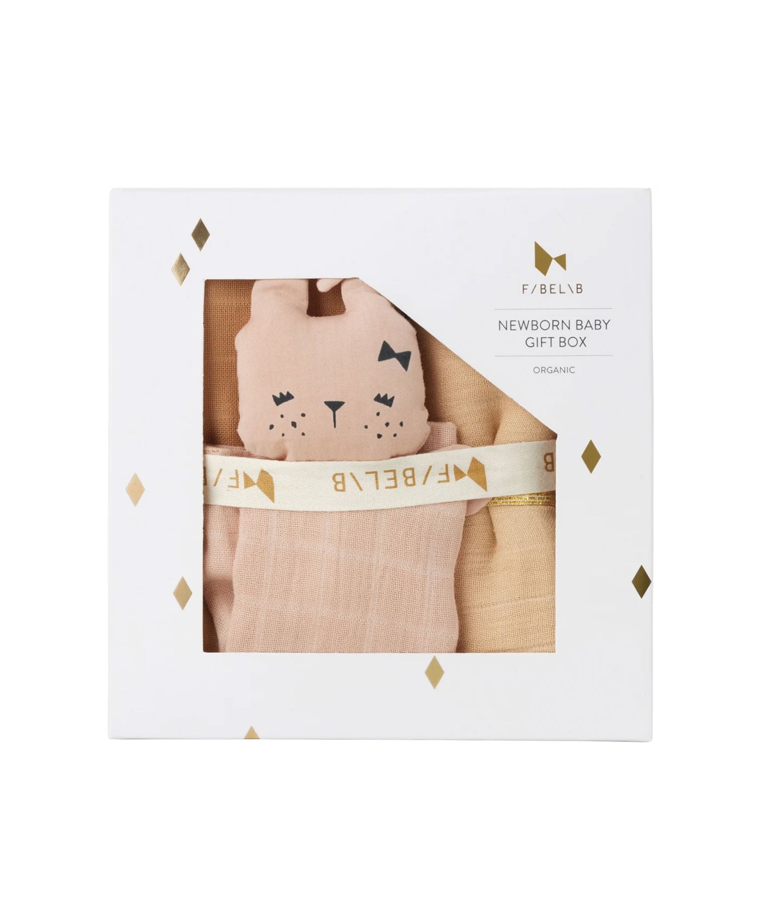Newborn Baby Gift Box - Wheat Mix Fabelab