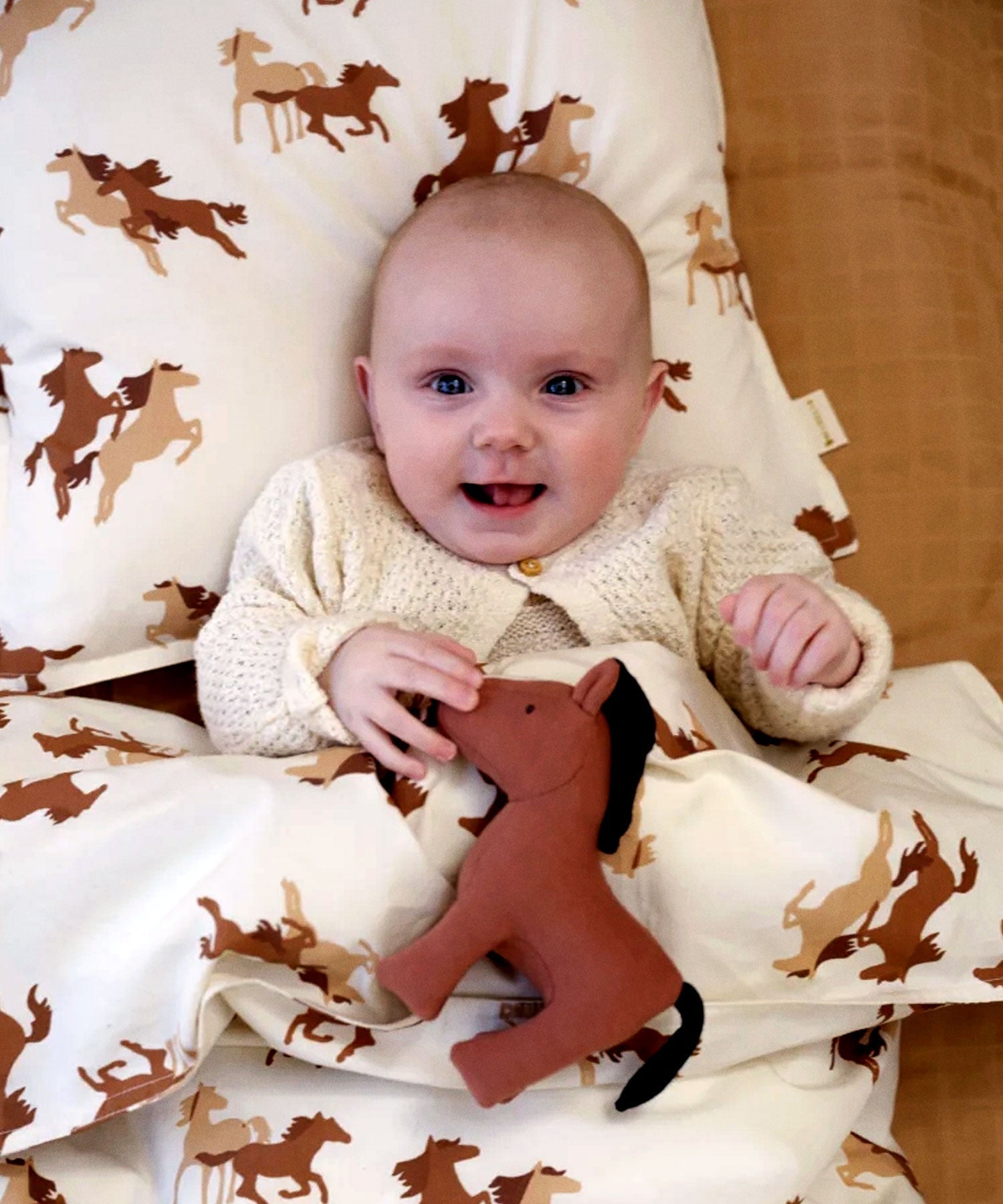 Rattle - Horse Hildur Fabelab