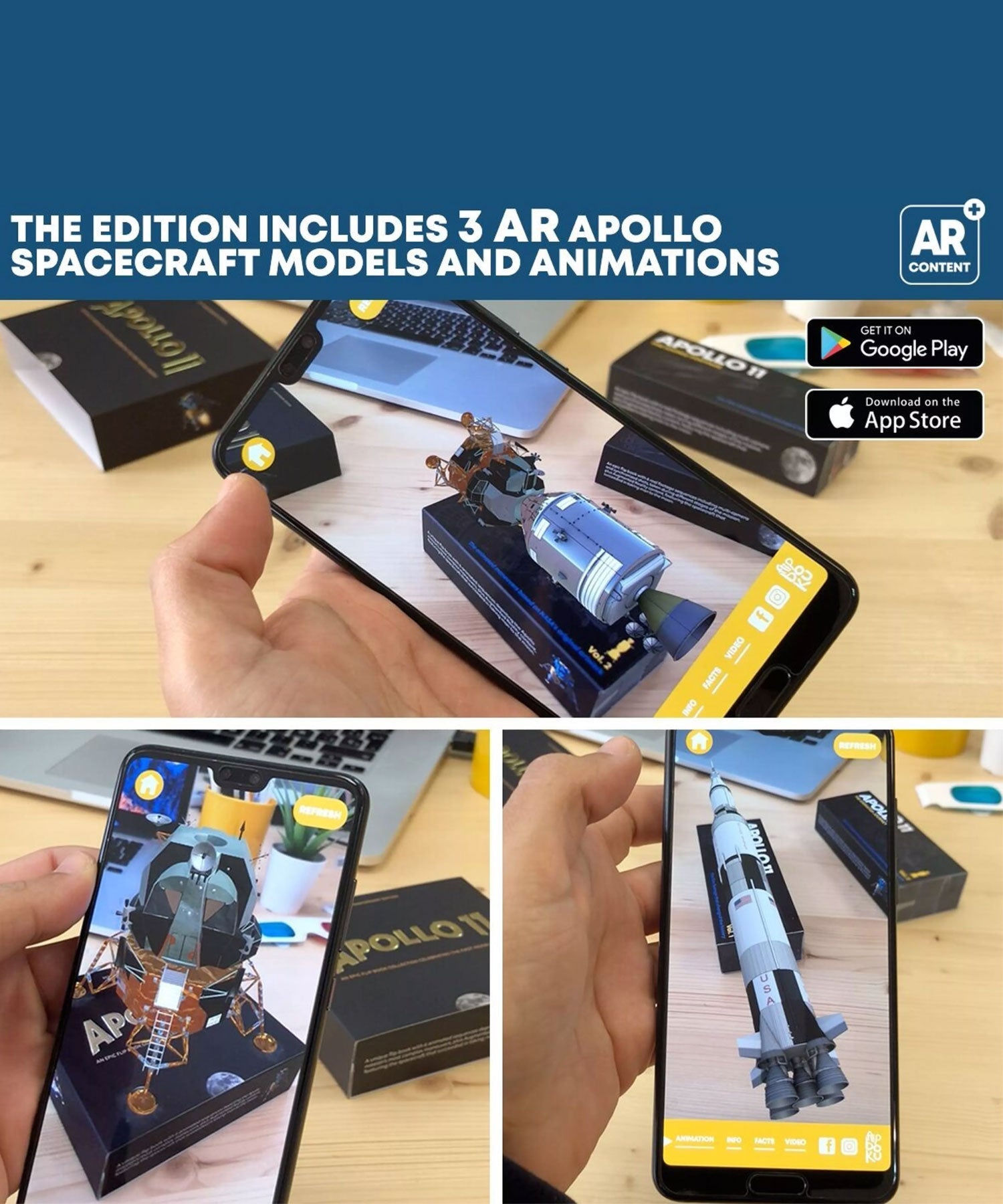 The Apollo 11 50th Anniversary Edition Flipboku