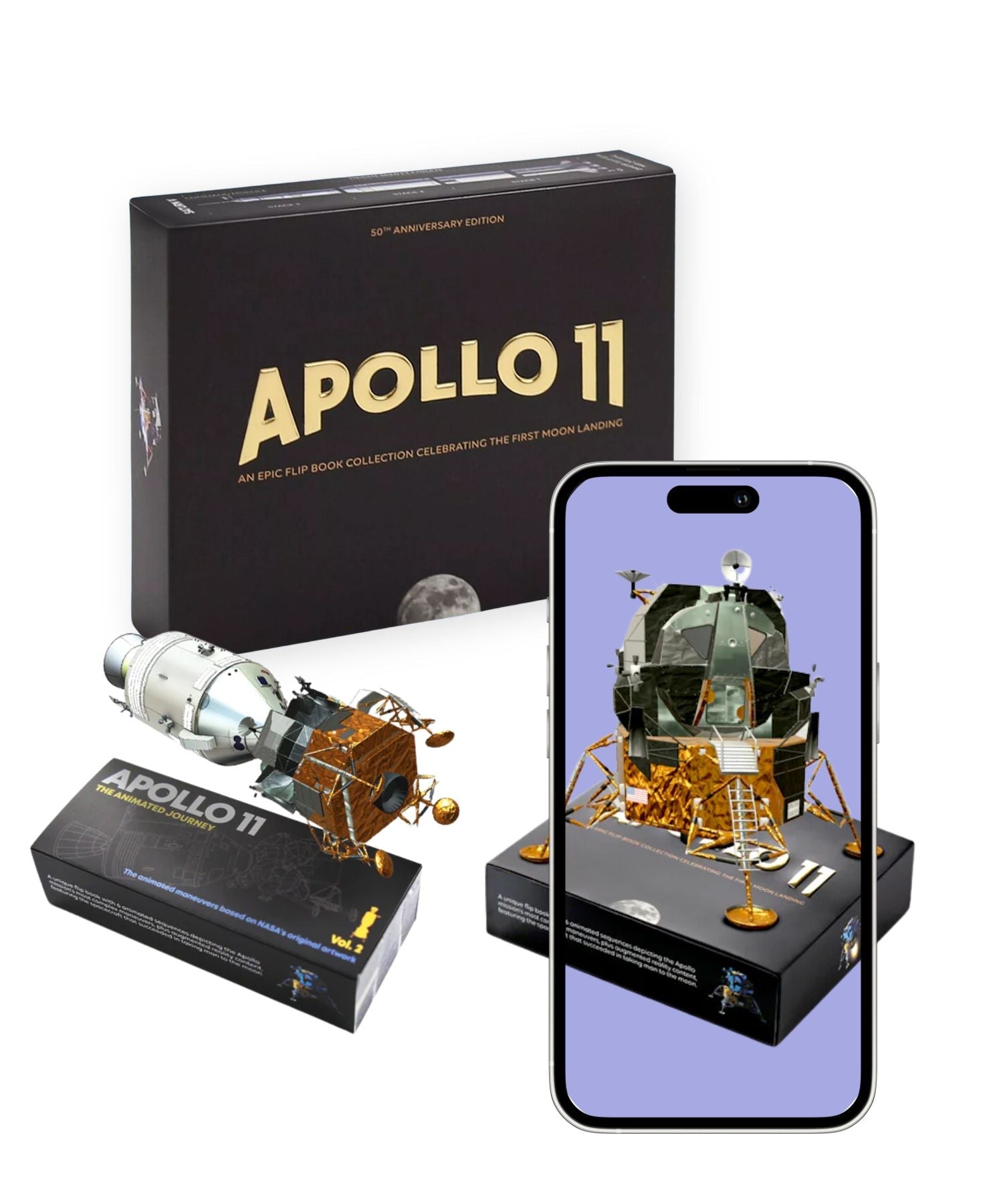 The Apollo 11 50th Anniversary Edition Flipboku