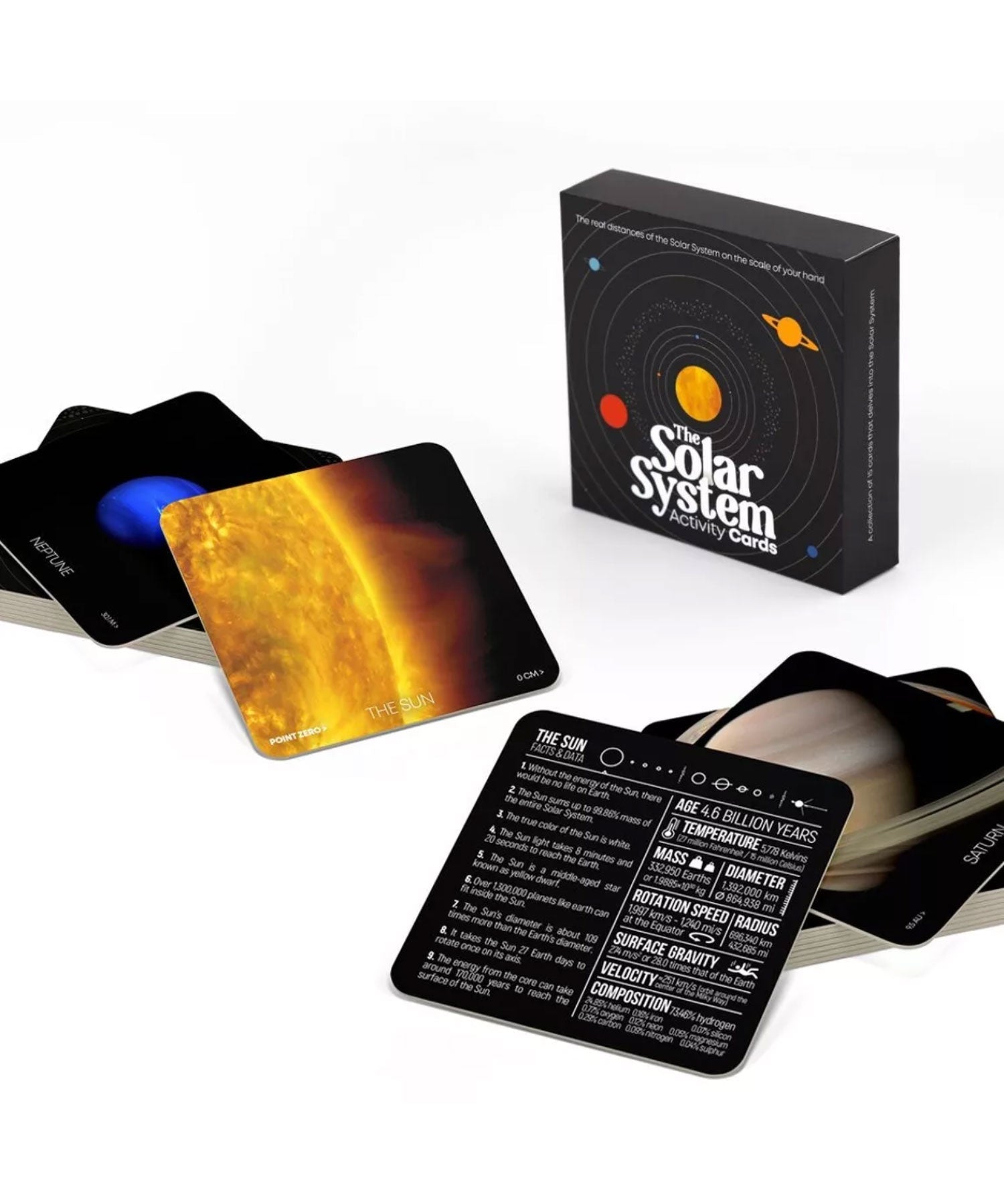 Solar System Activity Cards Flipboku