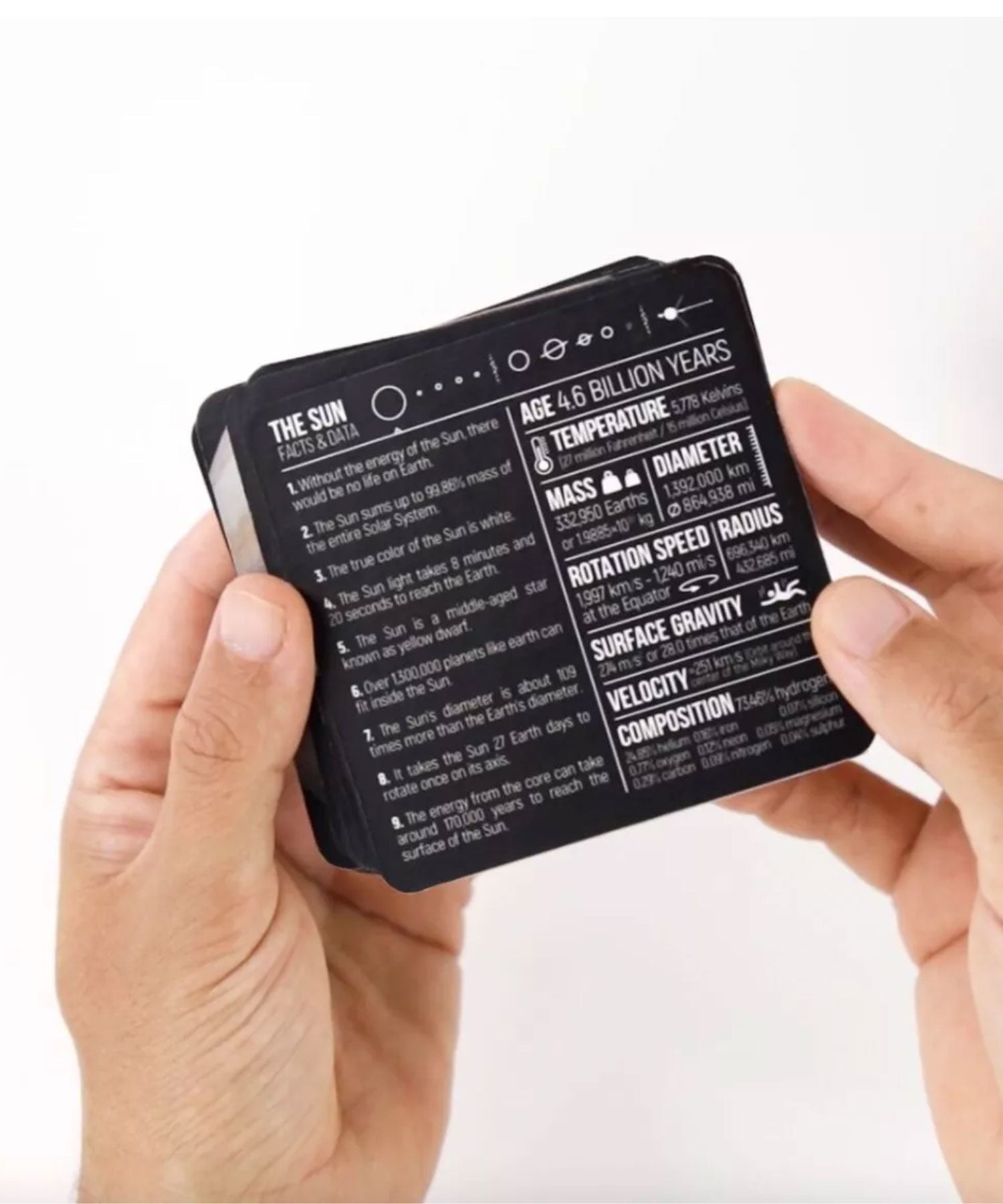 Solar System Activity Cards Flipboku
