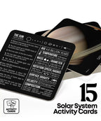 Solar System Activity Cards Flipboku