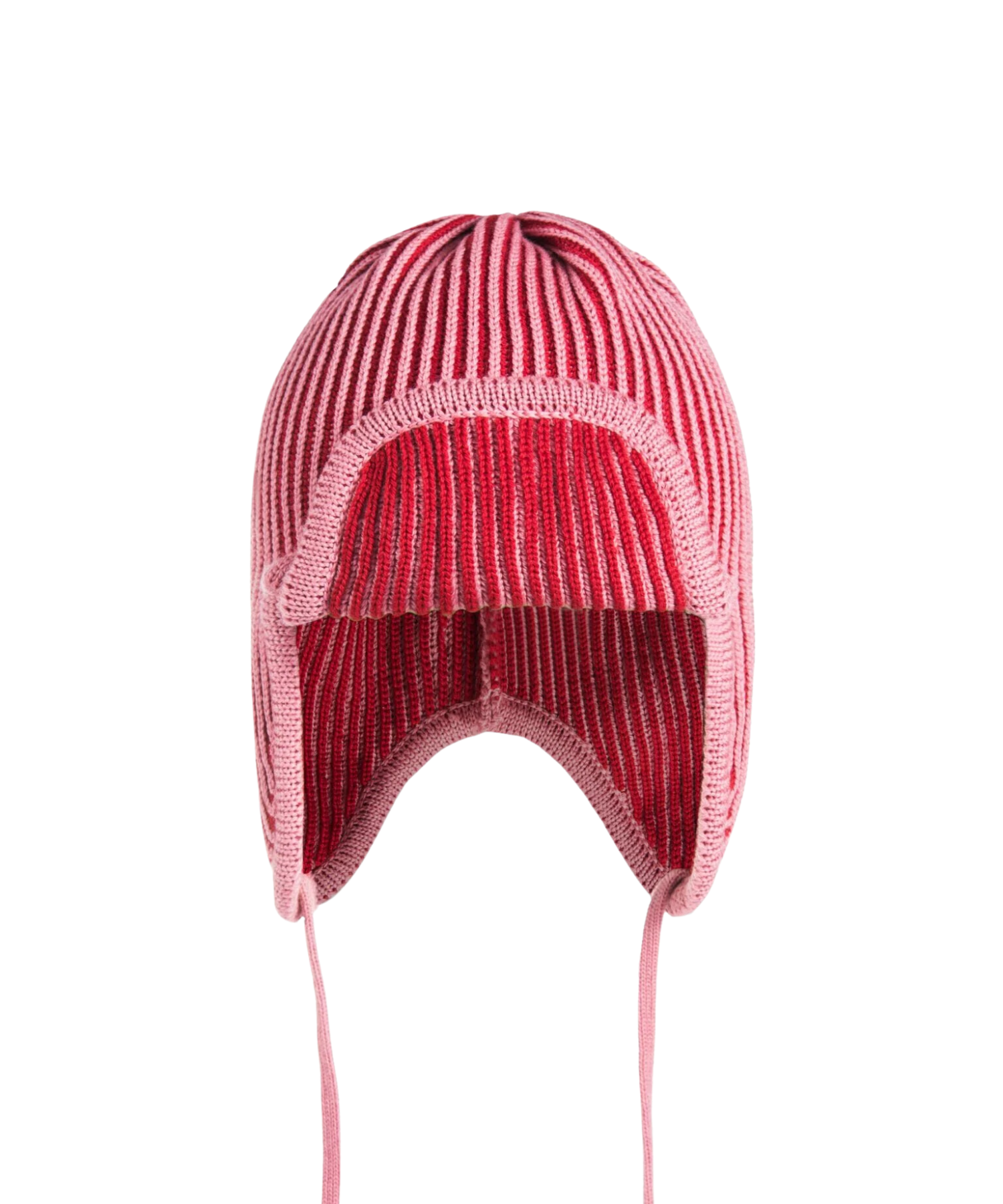 Merino Pilot Caps – Cherry Frost – 100% Merino Wool Happymess