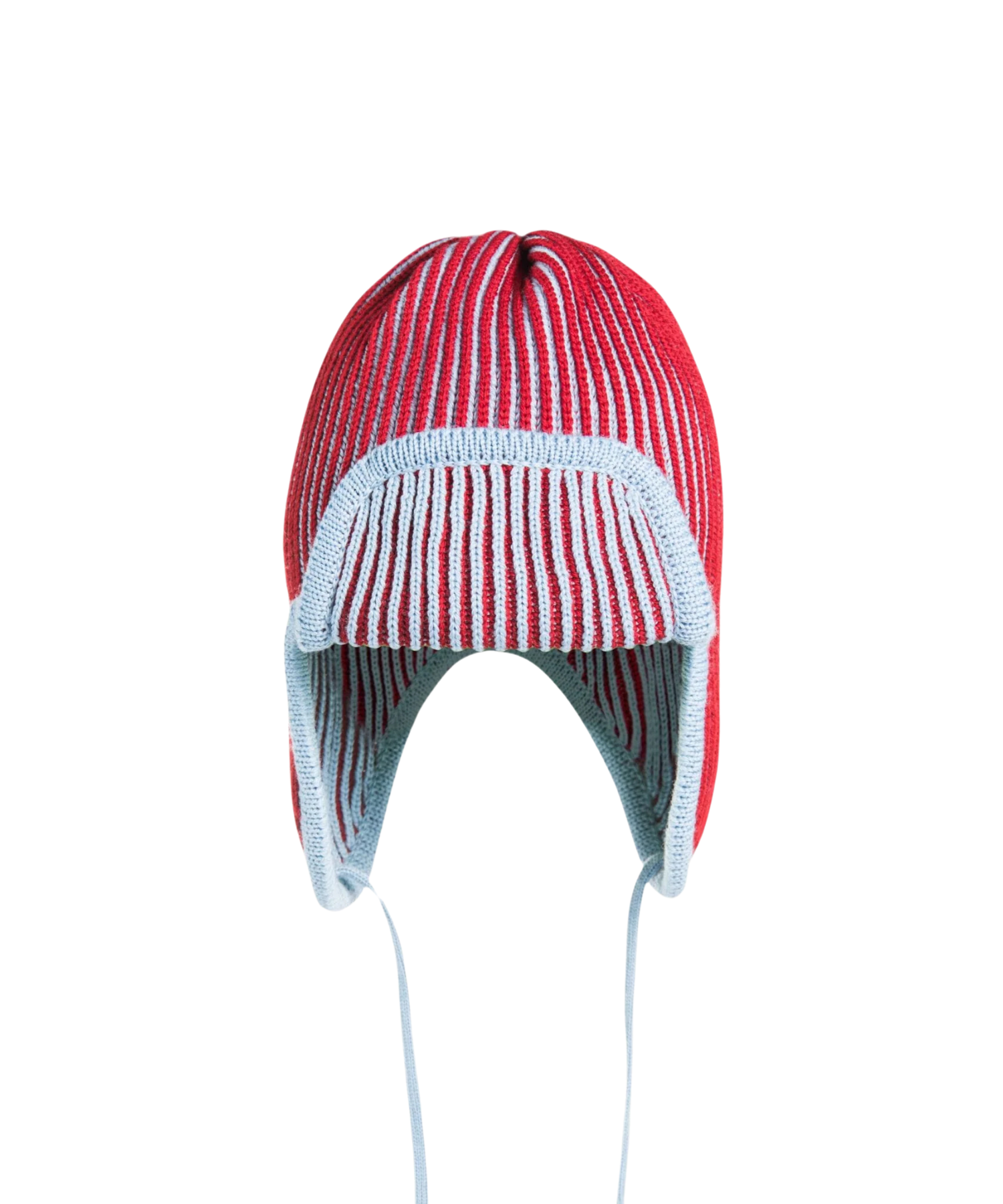 Cappellino Pilota in Lana Merino Gelo Ciliegia – 100% lana - Main Image