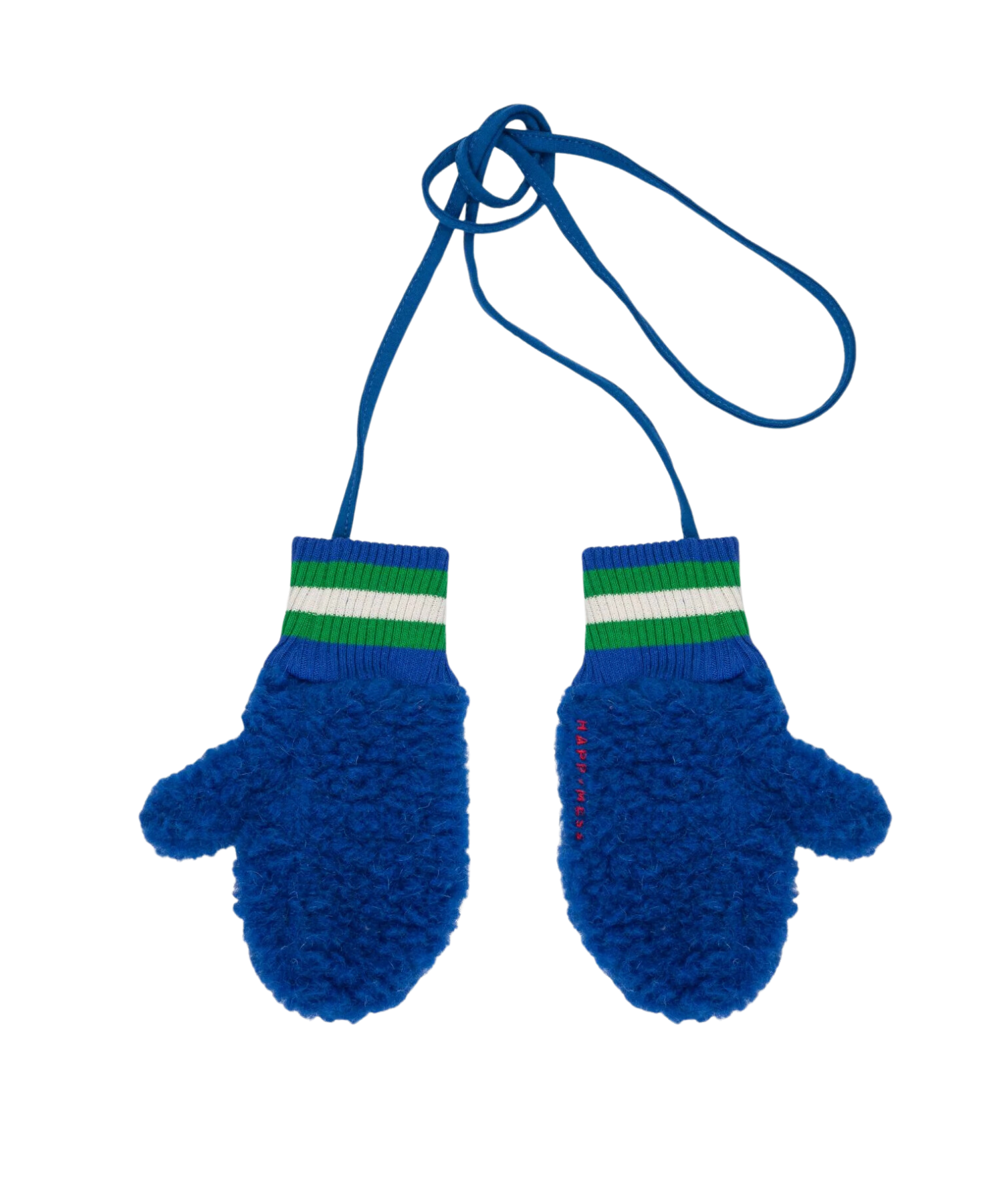Merino Mittens – Cobalt Blue – 100% Merino Wool Happymess