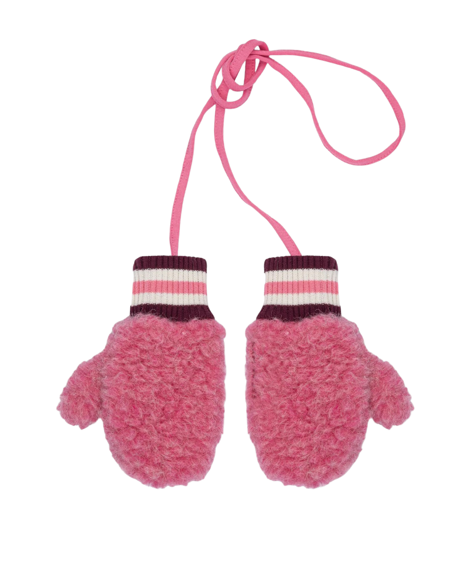 Merino Mittens – Dusty Pink – 100% Merino Wool Happymess