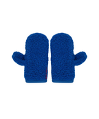 Merino Mittens with flap 6+ years – Cobalt Blue – 100% Merino Wool (Copy) Happymess