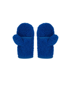 Merino Mittens with flap 6+ years – Cobalt Blue – 100% Merino Wool (Copy) Happymess
