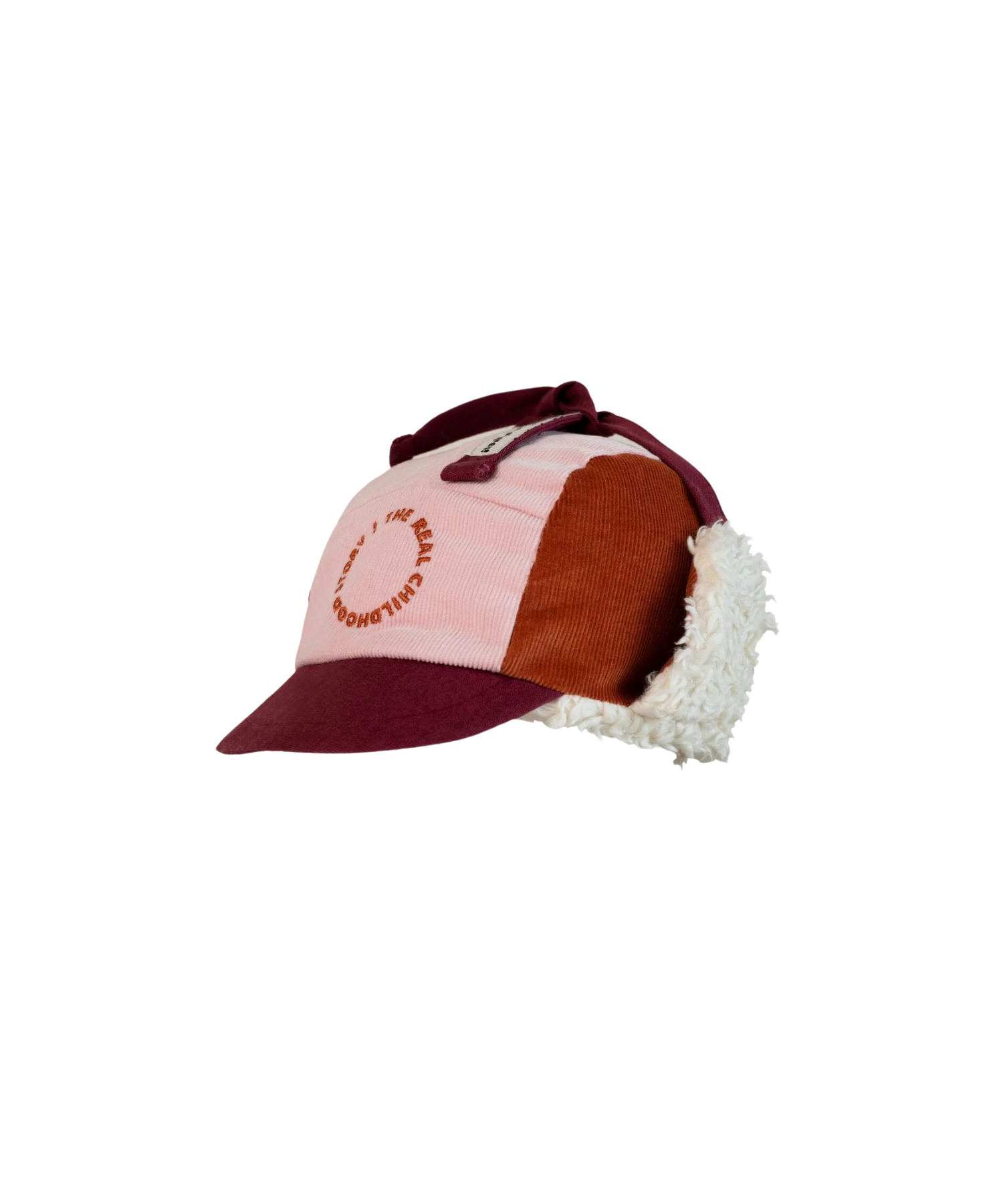 Plush Cap – Pink Snow – 100% Organic Cotton Happymess