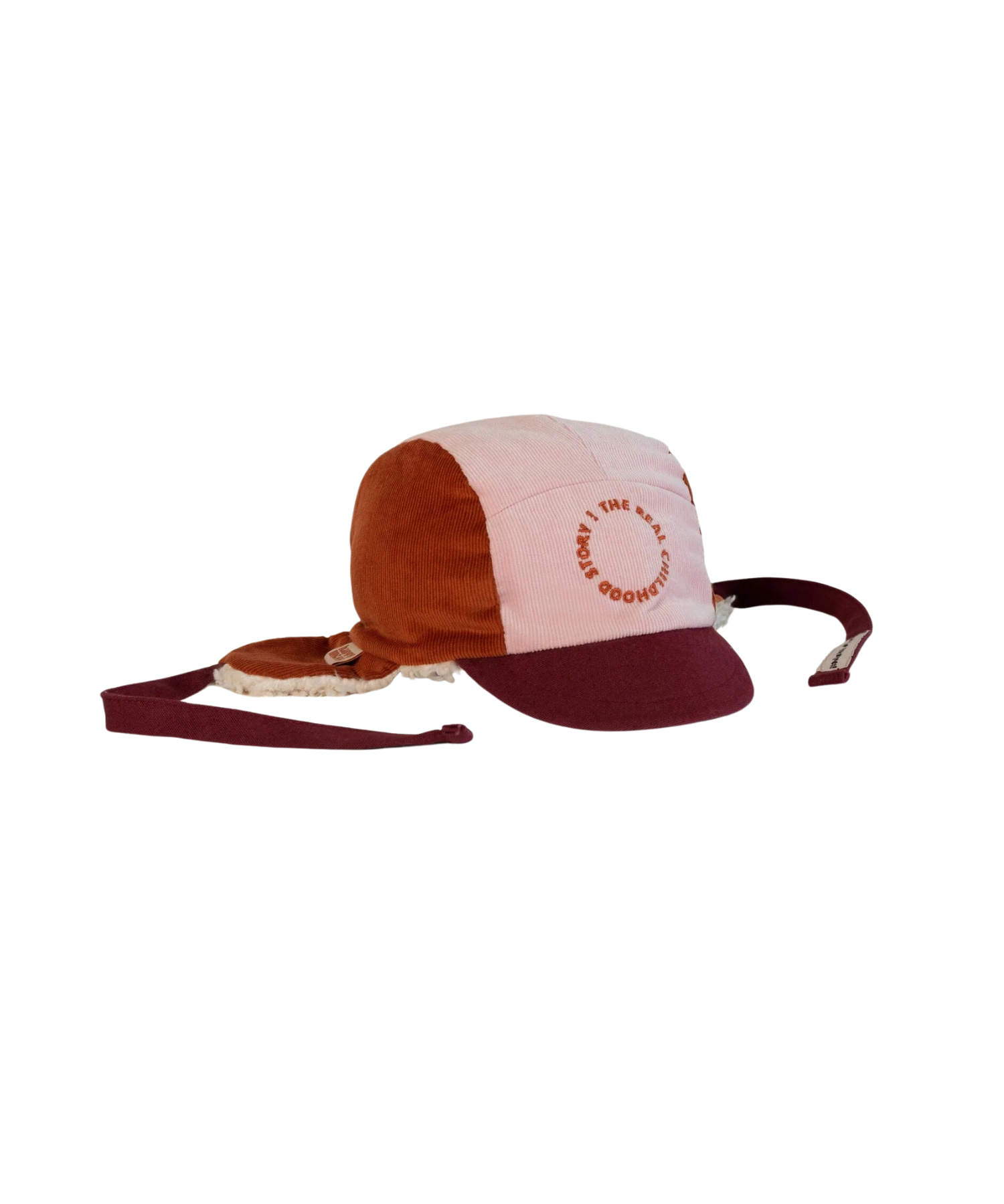 Plush Cap – Pink Snow – 100% Organic Cotton Happymess
