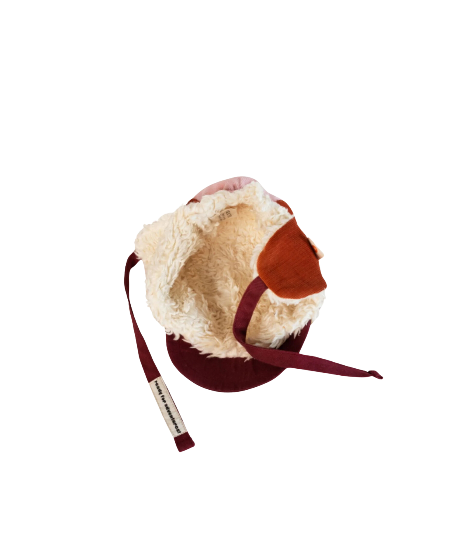 Plush Cap – Pink Snow – 100% Organic Cotton Happymess