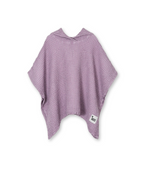 Waffle Bathing Poncho for All Seasons – Lavender – Linen & Cotton Happymess