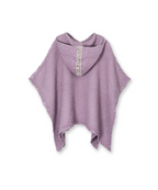 Waffle Bathing Poncho for All Seasons – Lavender – Linen & Cotton Happymess