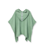 Waffle Bathing Poncho for All Seasons – Sage – Linen & Cotton Happymess