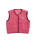 Merino Vest – Dusty Pink – 100% Merino Wool Happymess