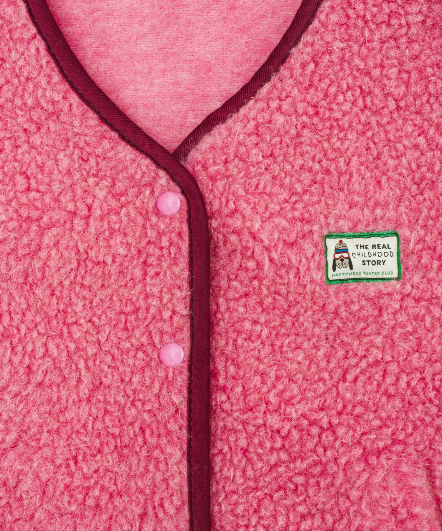 Merino Vest – Dusty Pink – 100% Merino Wool Happymess