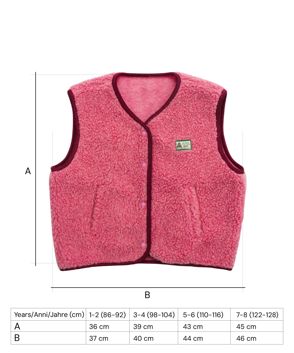 Merino Vest – Dusty Pink – 100% Merino Wool Happymess