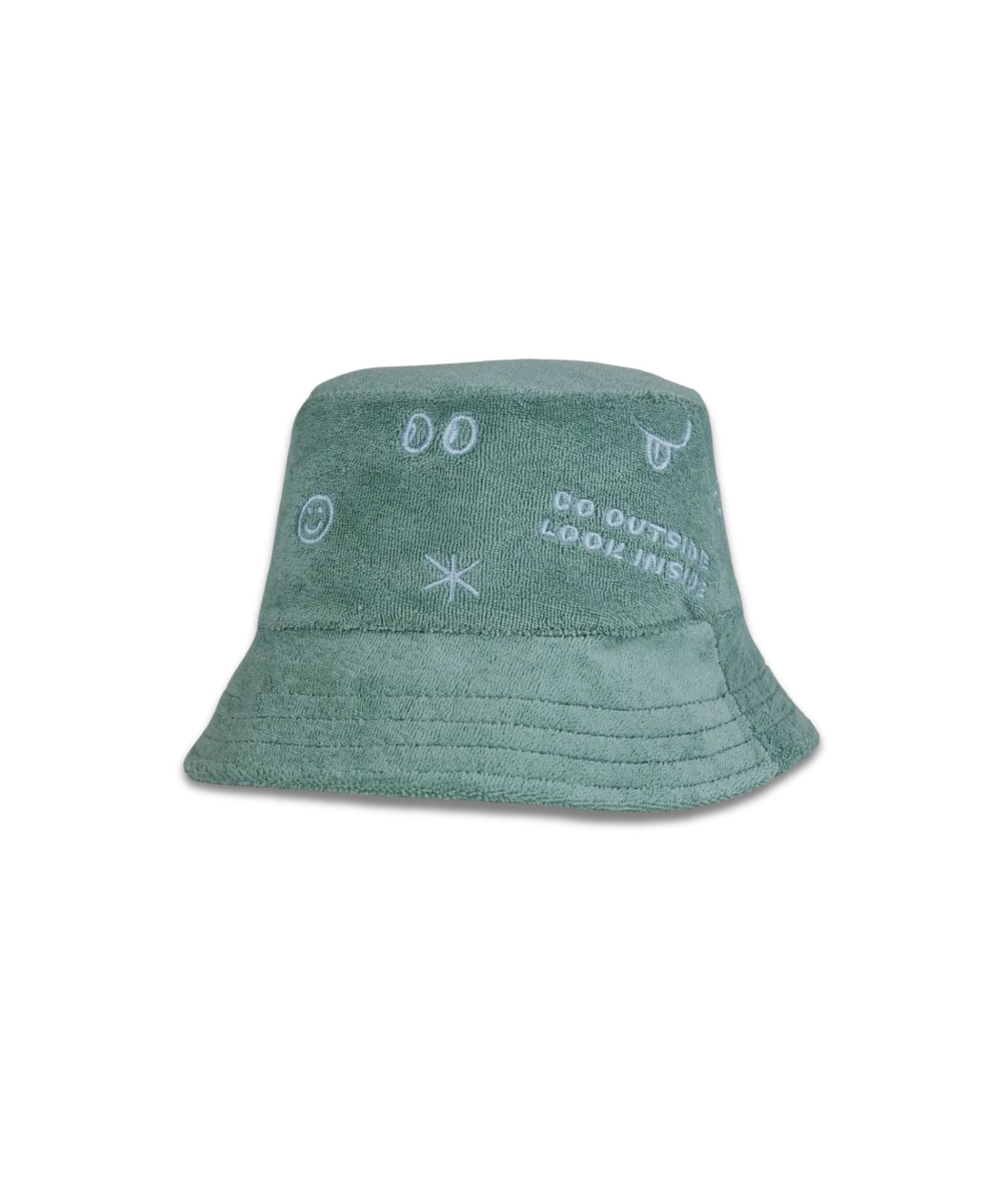 Terry Bucket Hat – Organic Cotton – Cactus Happymess