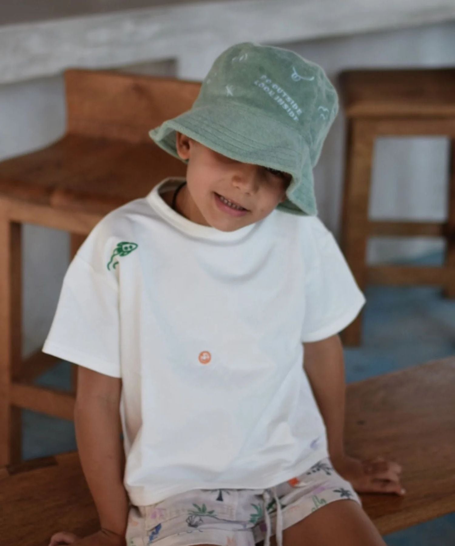 Terry Bucket Hat – Organic Cotton – Cactus Happymess