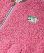 Merino Bomber Jacket – Pink – 100% Merino Wool Happymess