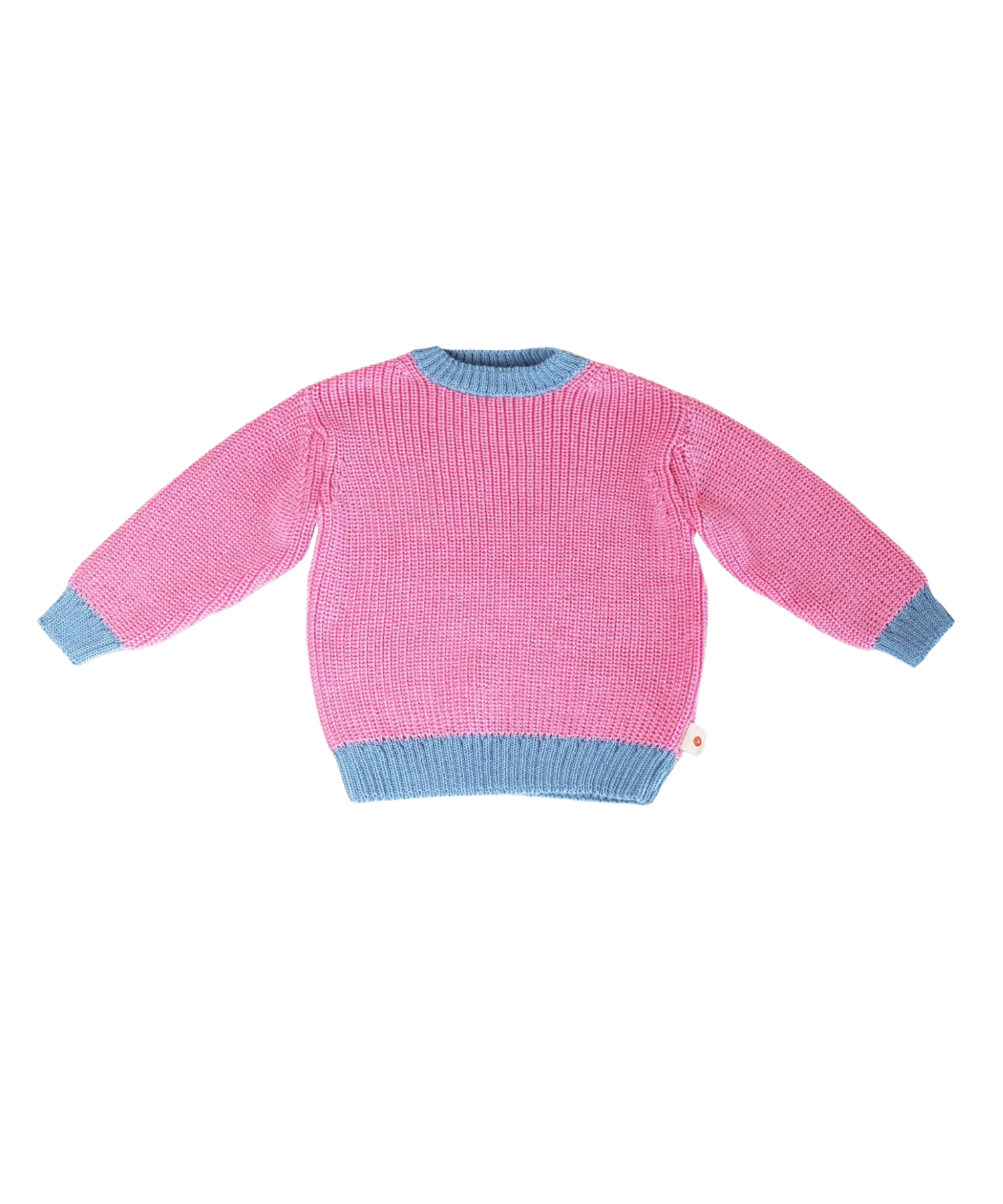 Merino Sweater - Pink Sky – 100% Merino Wool Happymess