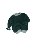 Merino Sweater - Forest Mesh – 100% Merino Wool Happymess