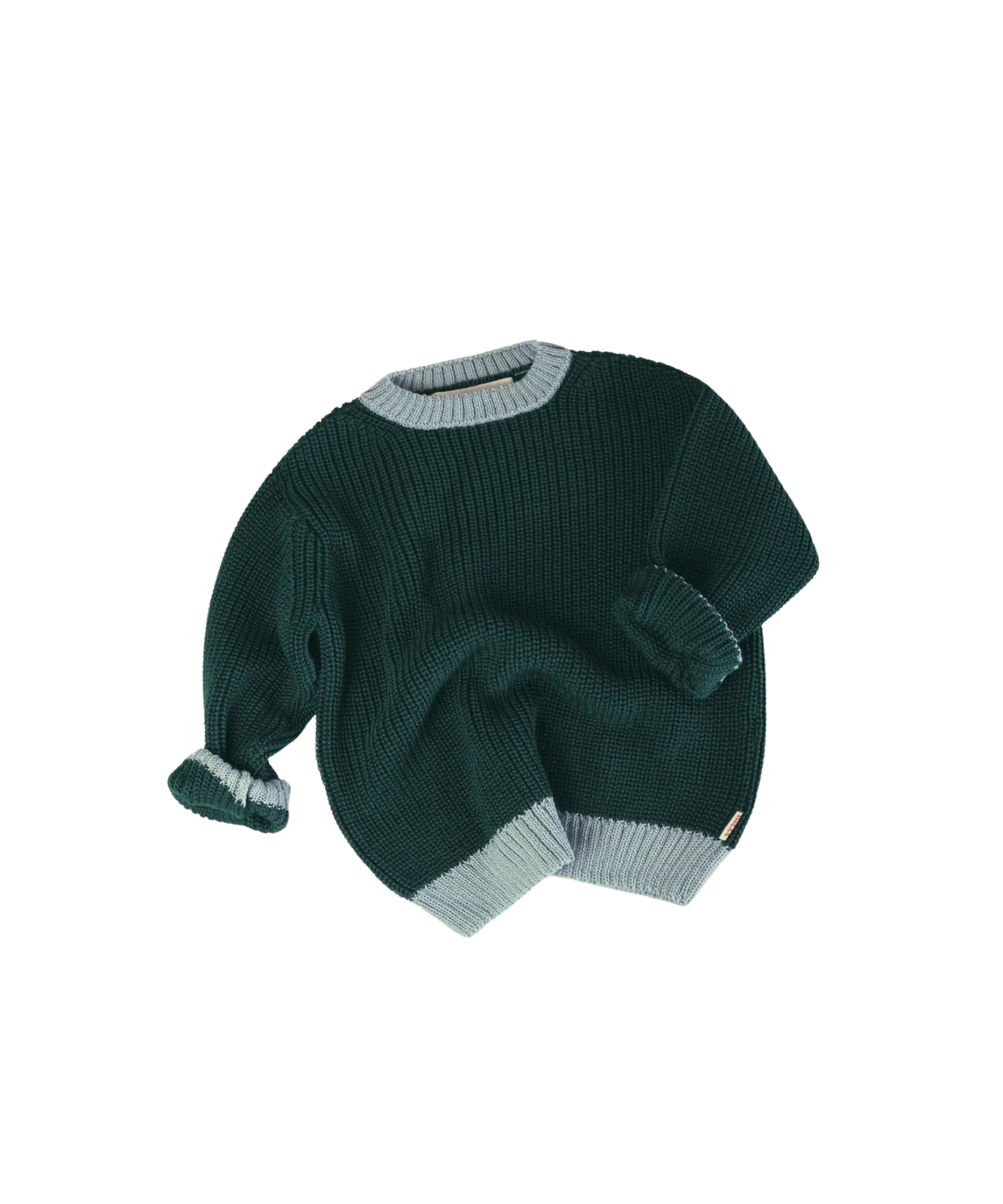 Merino Sweater - Forest Mesh – 100% Merino Wool Happymess