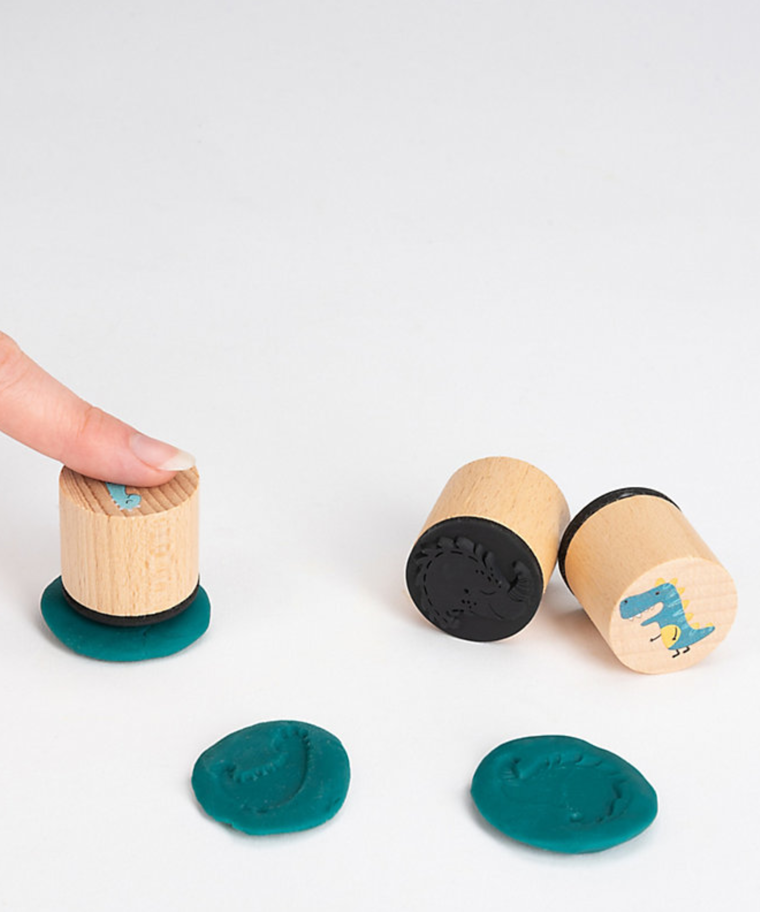 Knetä® – Wooden Stamp Set – Dinoz Knetä