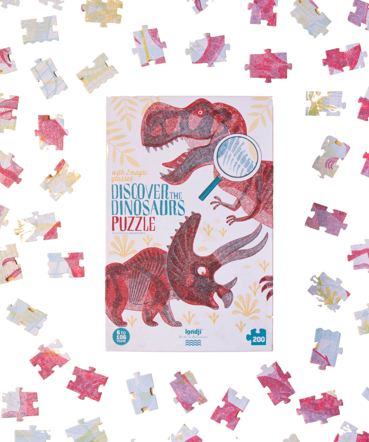 Discover the Dinosaurs Puzzle Londji