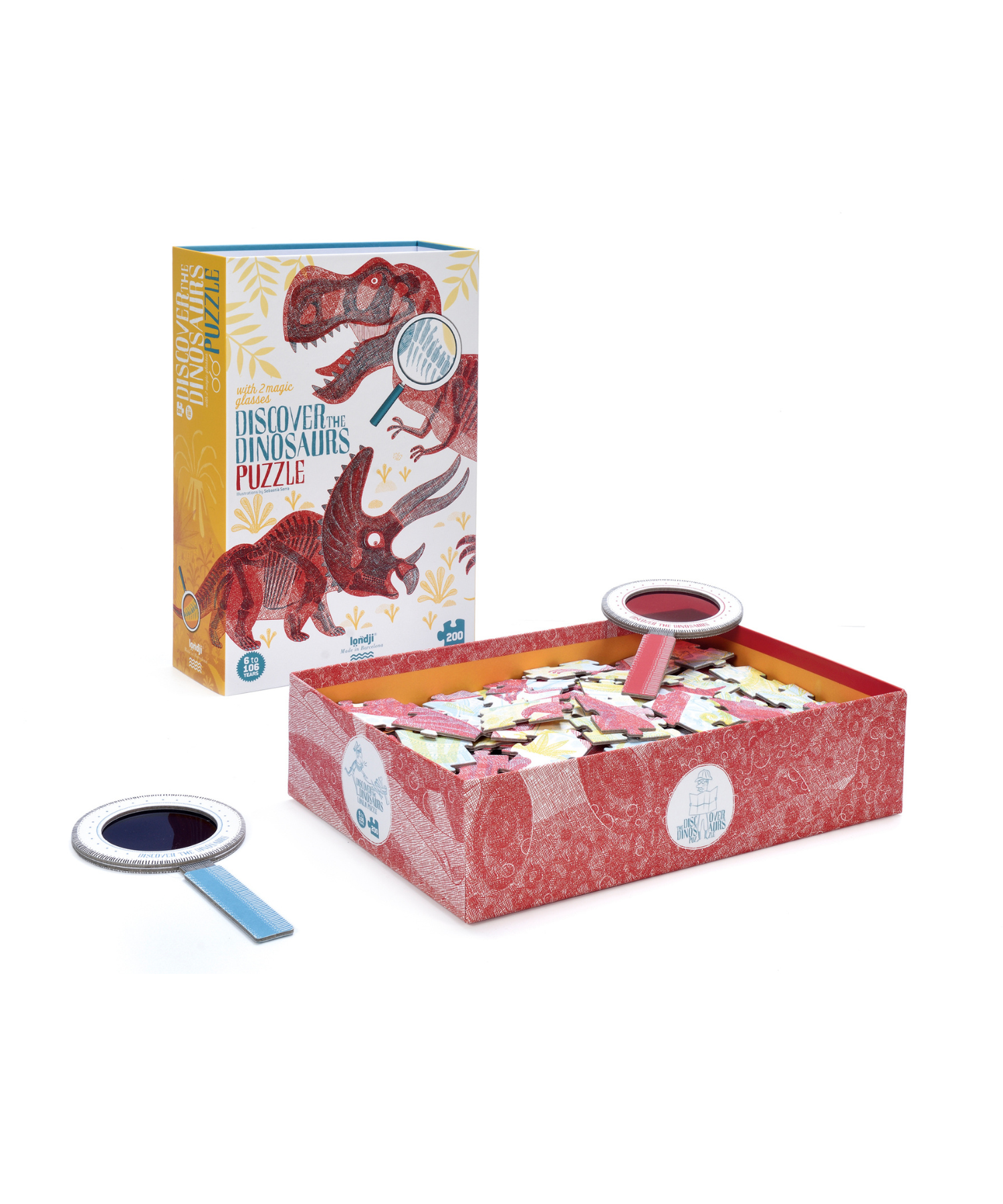 Discover the Dinosaurs Puzzle Londji