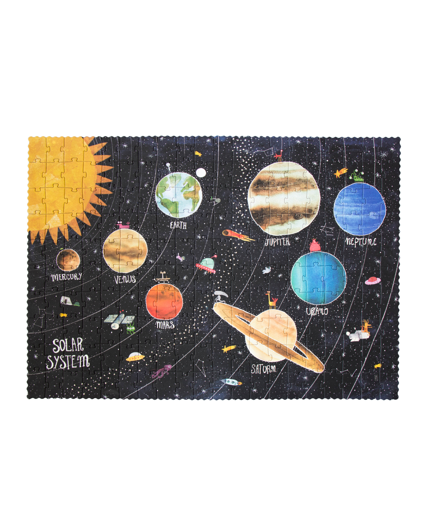 Discover the Planets Puzzle - Glows in the Dark! Londji