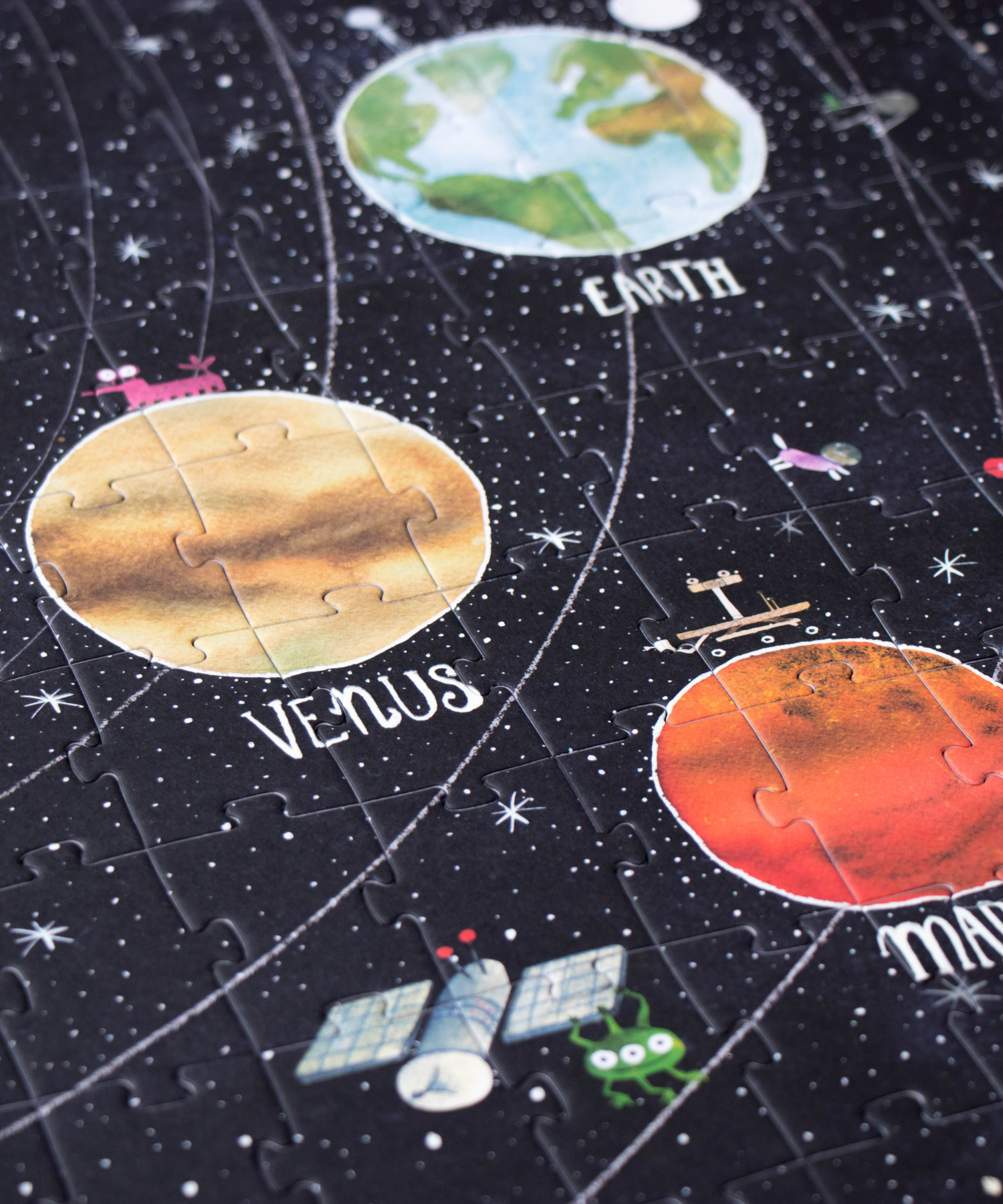 Discover the Planets Puzzle - Glows in the Dark! Londji