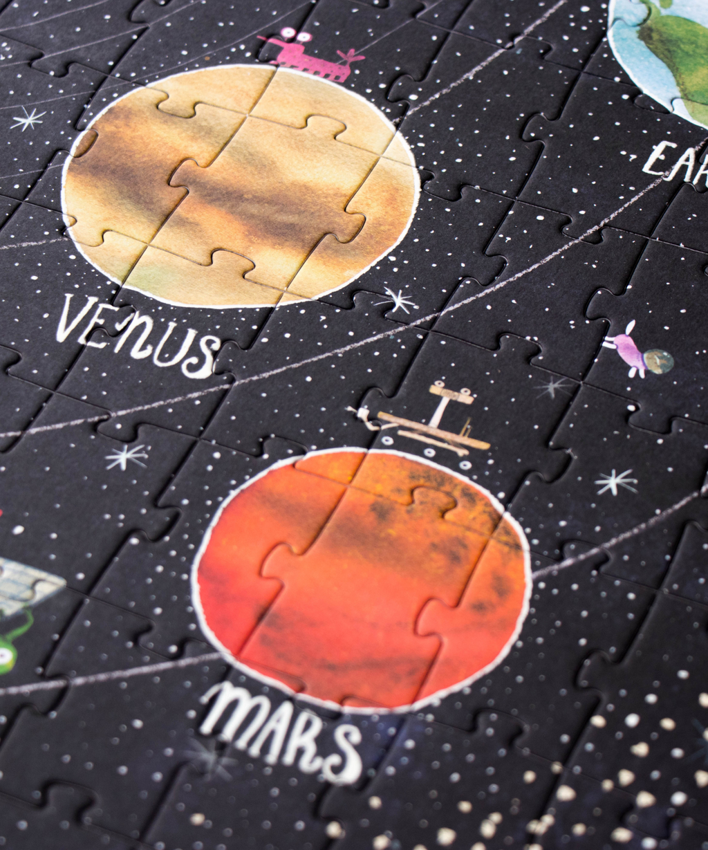 Discover the Planets Puzzle - Glows in the Dark! Londji