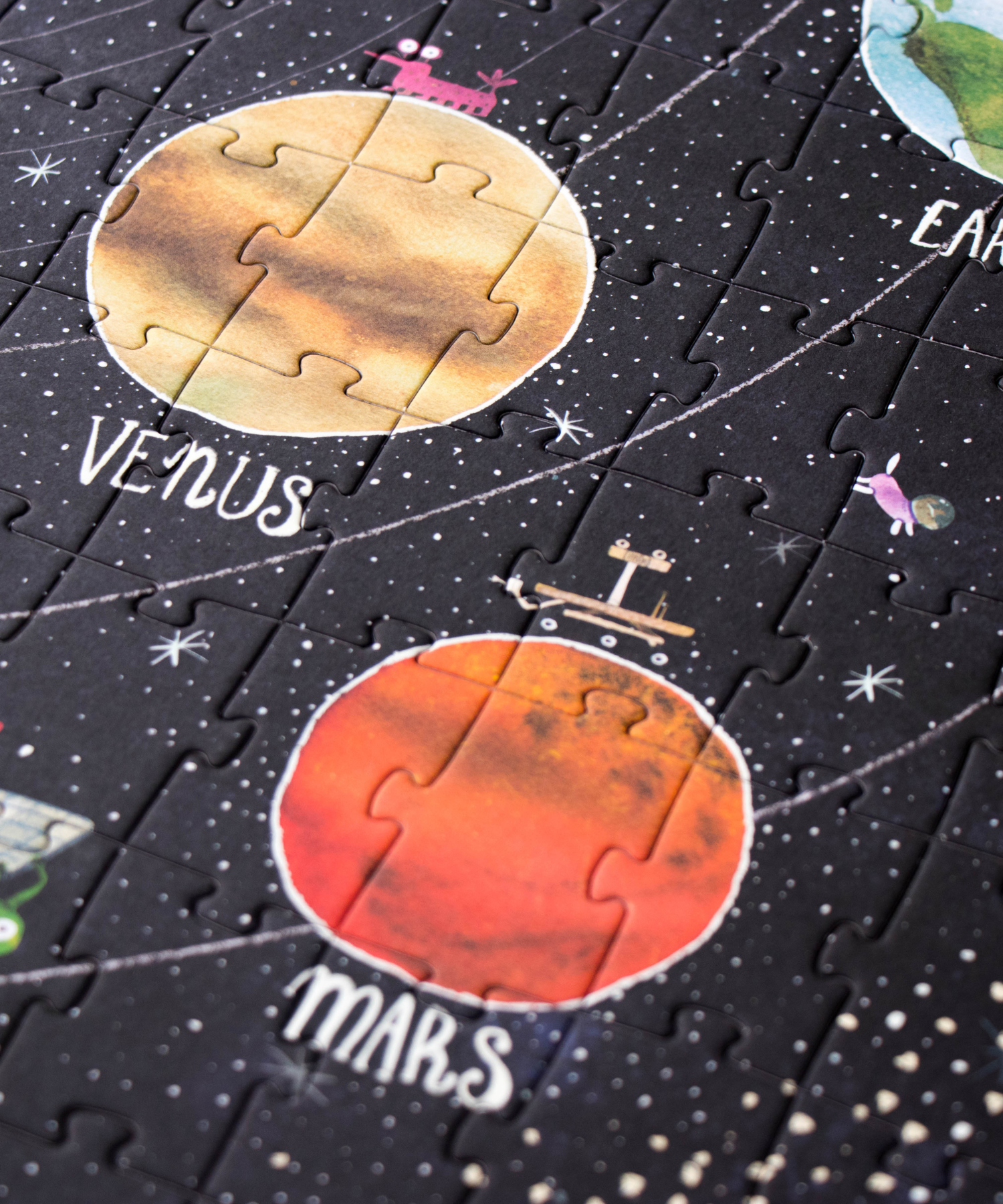 Discover the Planets Puzzle - Glows in the Dark! Londji