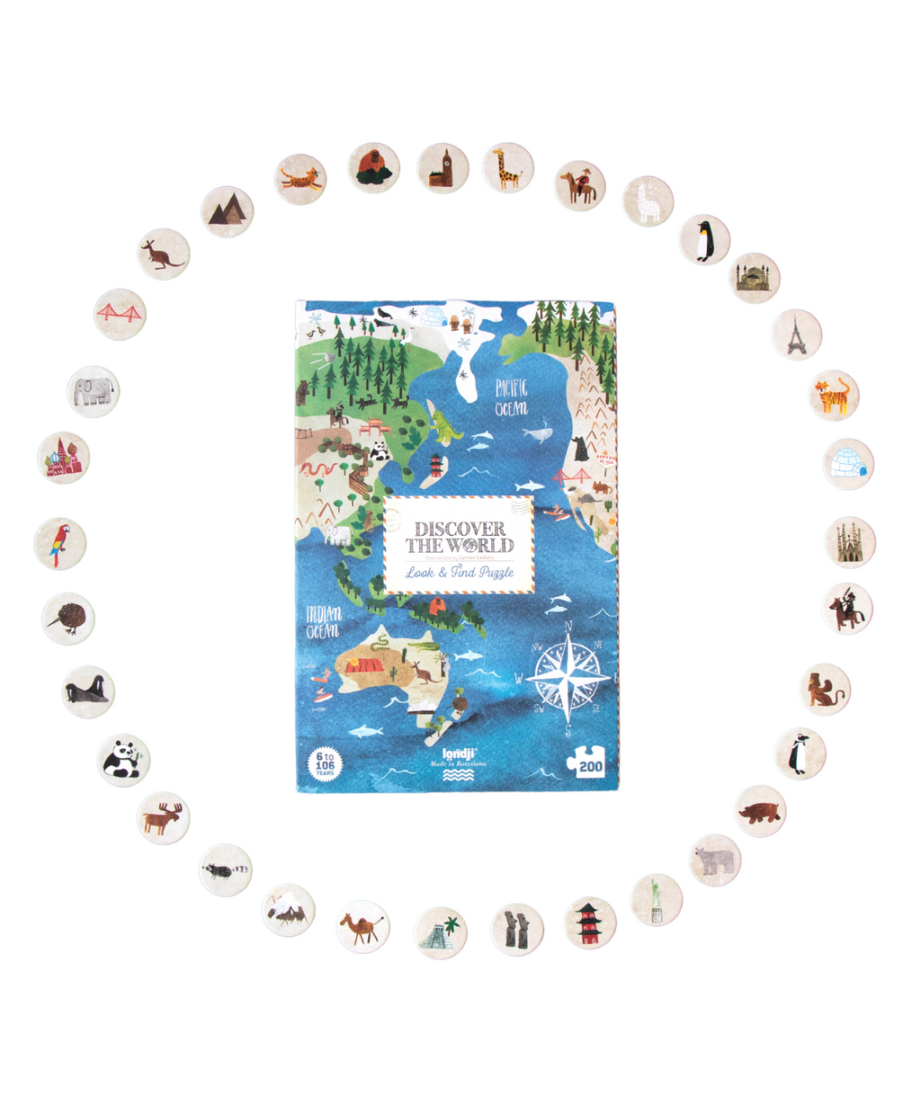 Discover the World Puzzle Londji